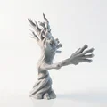Mô hình 3D Cây Đáng Sợ Trang Trí Halloween - Scary Tree - Thumbnail 3