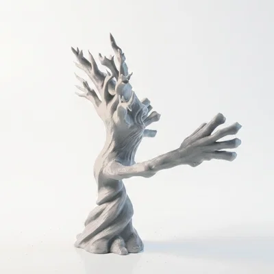 Mô hình 3D Cây Đáng Sợ Trang Trí Halloween - Scary Tree