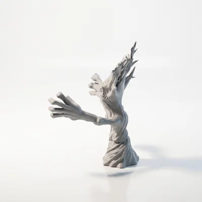 Mô hình 3D Cây Đáng Sợ Trang Trí Halloween - Scary Tree
