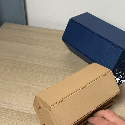 Hộp Đựng Đồ Cuộn Tròn Roll Up Storage Box | Khay Tổ Chức