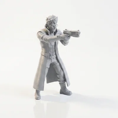 Mô hình nhân vật hành động Shooter in 3D