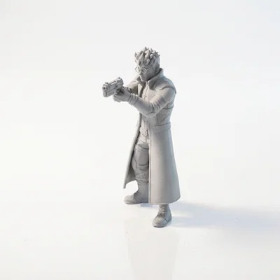 Mô hình nhân vật hành động Shooter in 3D