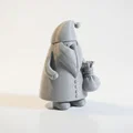 Mô hình ông già Noel 3D trang trí Giáng sinh - Thumbnail 2