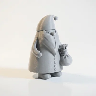 Mô hình ông già Noel 3D trang trí Giáng sinh