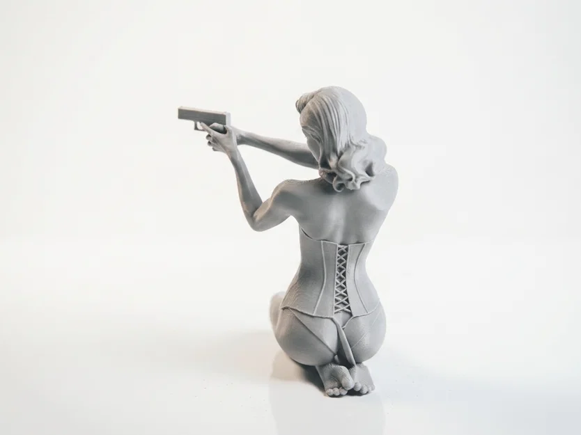 Mô hình nhân vật nữ hành động in 3D (Miscellaneous) - Image 2