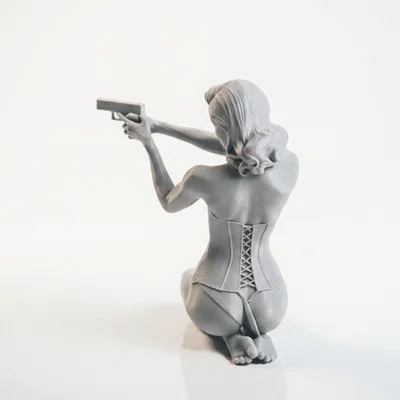 Mô hình nhân vật nữ hành động in 3D (Miscellaneous)