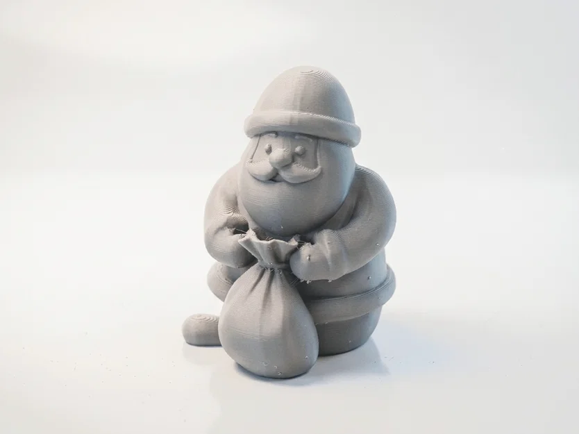 Mô hình Ông già Noel trang trí Giáng sinh - File in 3D - Image 1