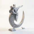 Tượng Nữ Thần Mặt Trăng Khuyết Ngủ Độc Đáo In 3D - Thumbnail 2