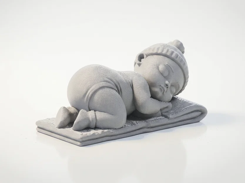 Mô Hình Tượng Em Bé Đang Ngủ In 3D - Image 2