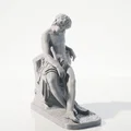Mô hình 3D Cậu Bé Chăn Cừu Ngủ - Tác phẩm Nghệ thuật Cổ điển - Thumbnail 3