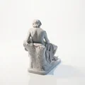 Mô hình 3D Cậu Bé Chăn Cừu Ngủ - Tác phẩm Nghệ thuật Cổ điển - Thumbnail 4