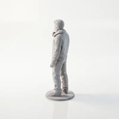 Mô hình nhân vật Smoker in 3D