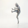 Mô hình Figurine Cầu Thủ Bóng Đá Sút Bóng - File In 3D Sưu Tầm - Thumbnail 1