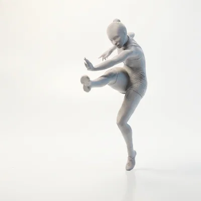 Mô hình Figurine Cầu Thủ Bóng Đá Sút Bóng - File In 3D Sưu Tầm