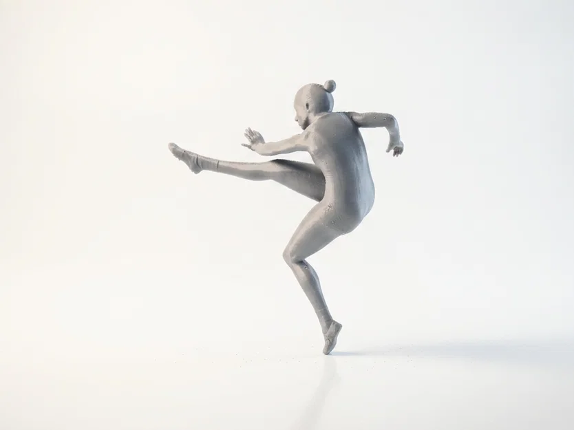 Mô hình Figurine Cầu Thủ Bóng Đá Sút Bóng - File In 3D Sưu Tầm - Image 4