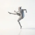 Mô hình Figurine Cầu Thủ Bóng Đá Sút Bóng - File In 3D Sưu Tầm - Thumbnail 4