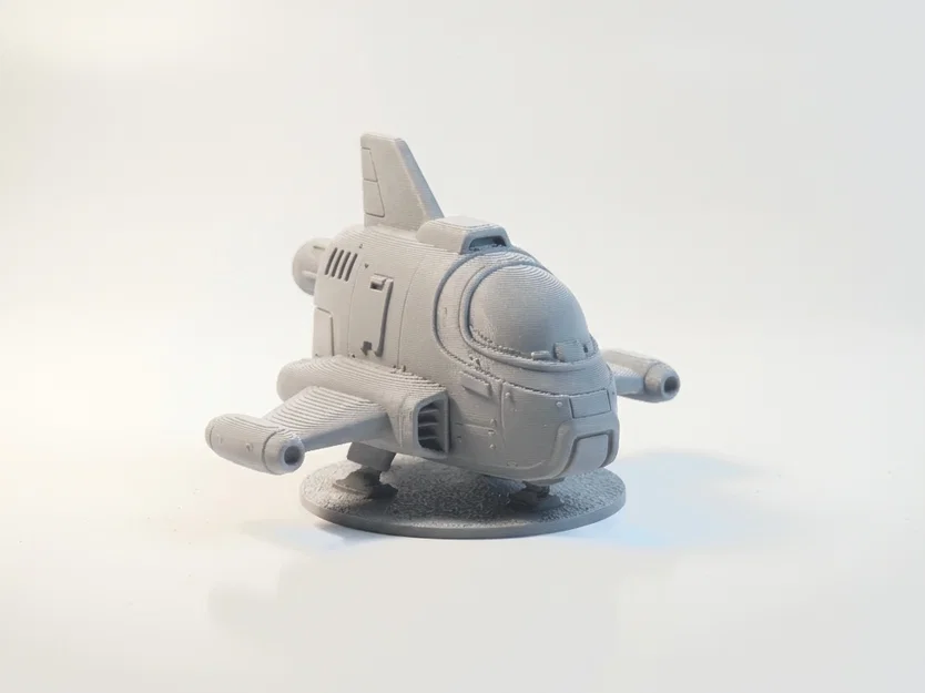 Mô hình phi thuyền 3D (Spaceship Aircraft Vehicle) - Image 2