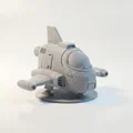 Mô hình phi thuyền 3D (Spaceship Aircraft Vehicle) - Thumbnail 2