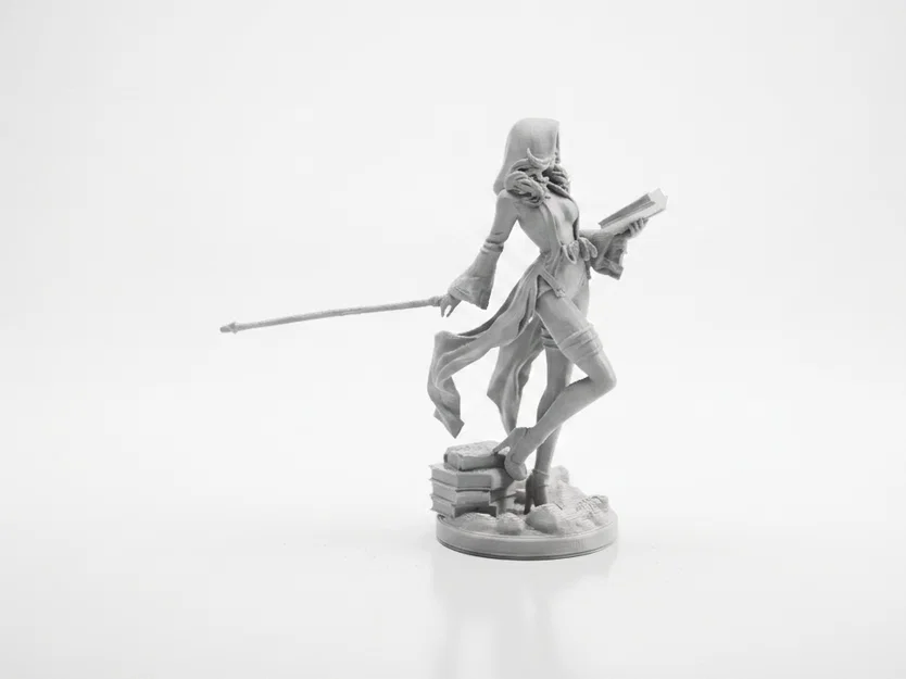 Mô hình 3D Spellcaster - Nhân vật Pháp sư kỳ ảo cho máy in 3D - Image 1