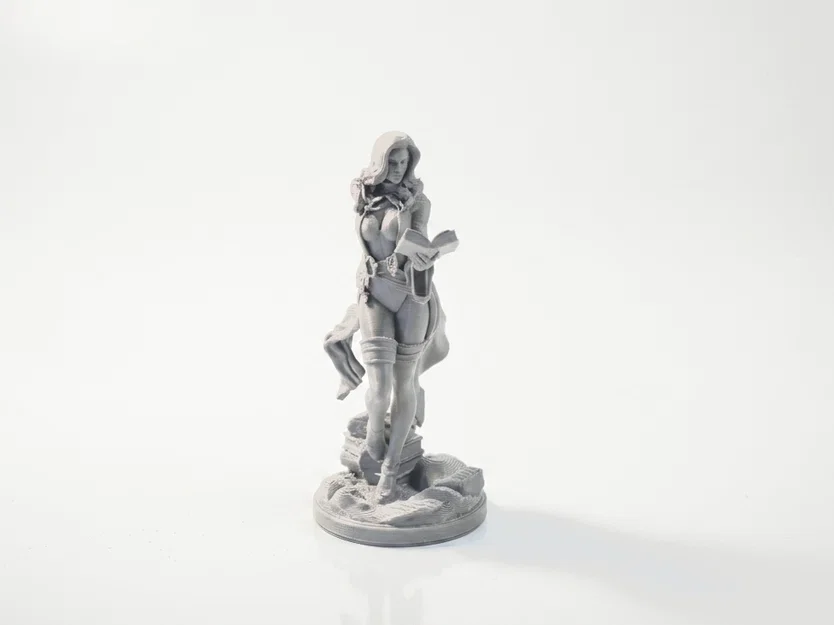 Mô hình 3D Spellcaster - Nhân vật Pháp sư kỳ ảo cho máy in 3D - Image 2