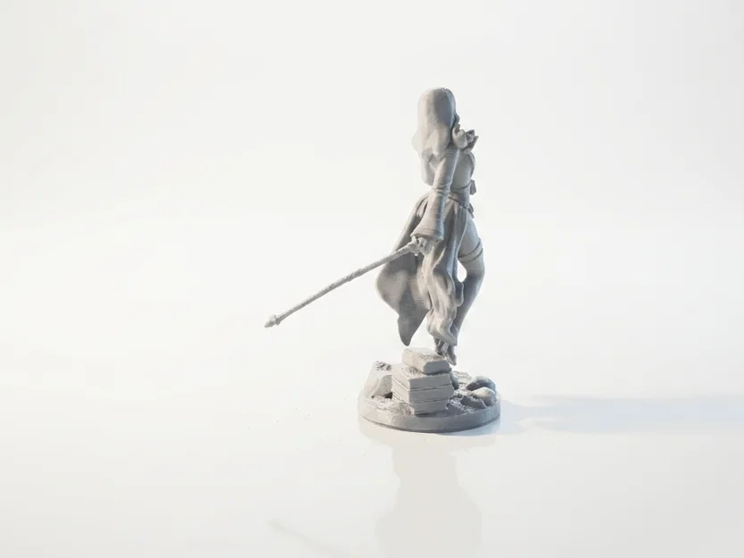 Mô hình 3D Spellcaster - Nhân vật Pháp sư kỳ ảo cho máy in 3D - Image 3