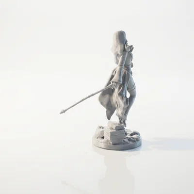 Mô hình 3D Spellcaster - Nhân vật Pháp sư kỳ ảo cho máy in 3D