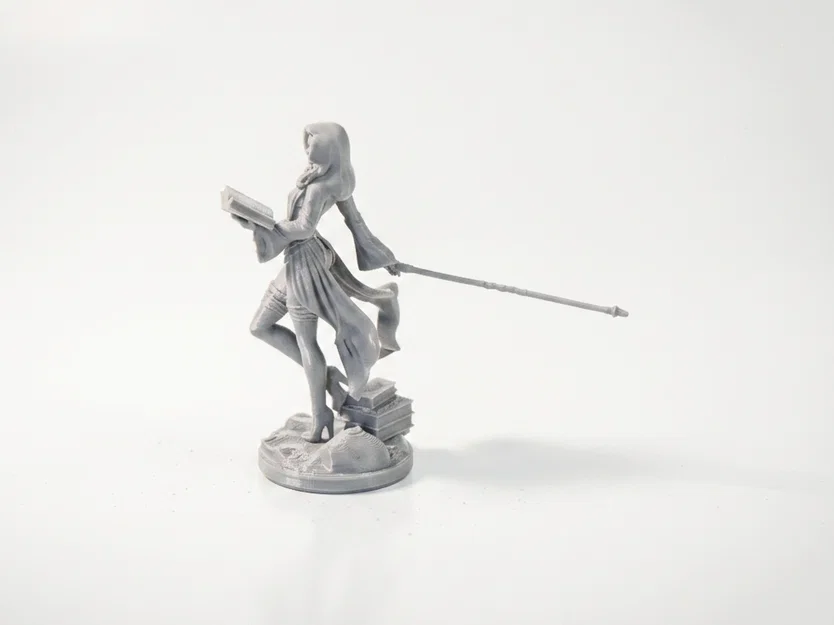 Mô hình 3D Spellcaster - Nhân vật Pháp sư kỳ ảo cho máy in 3D - Image 4