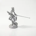 Mô hình 3D Spellcaster - Nhân vật Pháp sư kỳ ảo cho máy in 3D - Thumbnail 4