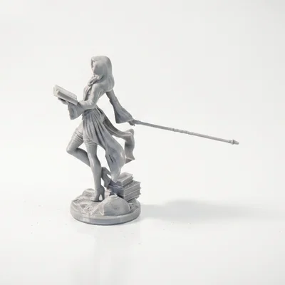 Mô hình 3D Spellcaster - Nhân vật Pháp sư kỳ ảo cho máy in 3D