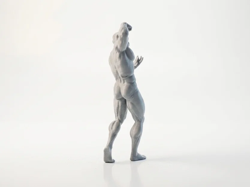 Mô hình tượng vận động viên thể hình cơ bắp in 3D - Image 4