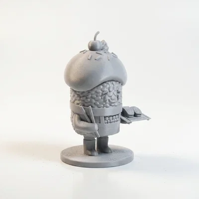Mô hình nhân vật phục vụ kem (Sundae Serving) in 3D