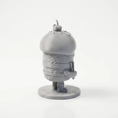 Mô hình nhân vật phục vụ kem (Sundae Serving) in 3D