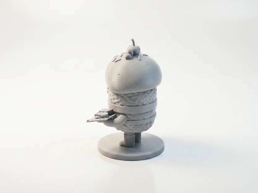 Mô hình nhân vật phục vụ kem (Sundae Serving) in 3D - Image 4