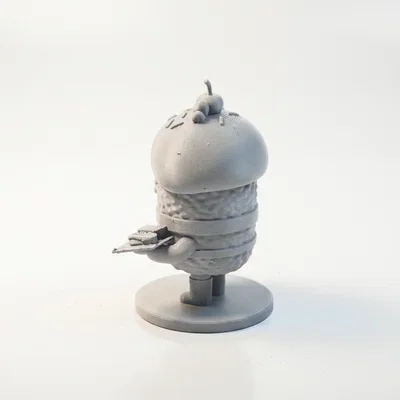 Mô hình nhân vật phục vụ kem (Sundae Serving) in 3D