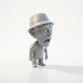 Mô hình tượng nhân vật người đàn ông ngạc nhiên - File in 3D - Thumbnail 2