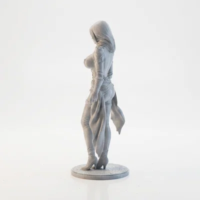 Mô hình chiến binh nữ cầm kiếm in 3D - Tượng trang trí tinh xảo