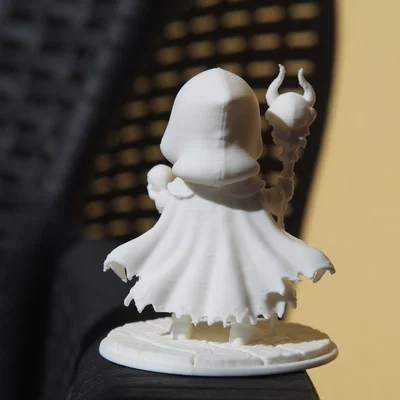 Soulveil – Mô hình chibi Necromancer phong cách Dark Fantasy (STL)