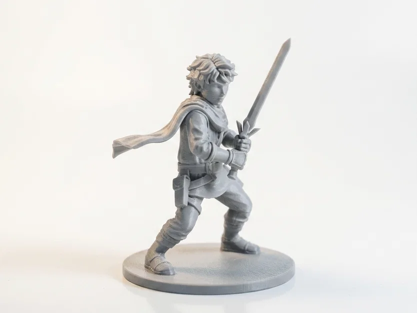 Mô hình tượng Kiếm sĩ Fantasy Warrior in 3D - Image 2