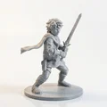 Mô hình tượng Kiếm sĩ Fantasy Warrior in 3D - Thumbnail 2