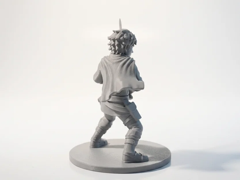 Mô hình tượng Kiếm sĩ Fantasy Warrior in 3D - Image 3