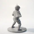 Mô hình tượng Kiếm sĩ Fantasy Warrior in 3D - Thumbnail 3