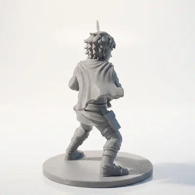 Mô hình tượng Kiếm sĩ Fantasy Warrior in 3D