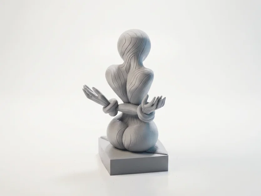 Tượng Nghệ Thuật 3D Hình Nhân Vật Suy Tư (Tortured Sculpture) - Image 1