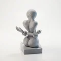 Tượng Nghệ Thuật 3D Hình Nhân Vật Suy Tư (Tortured Sculpture) - Thumbnail 1