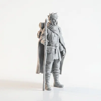 Mô hình 3D nhân vật lữ hành giả tưởng (Traveller Adventurer)