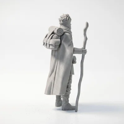 Mô hình 3D nhân vật lữ hành giả tưởng (Traveller Adventurer)
