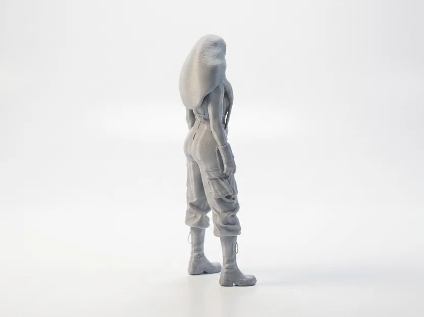 Mô hình 3D Nhân vật Thợ săn Kho báu Phiêu lưu - Image 3