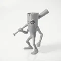 Mô hình tượng nhân vật Tree Batter - Đồ chơi trang trí 3D in ấn - Thumbnail 1