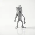 Mô hình tượng nhân vật Tree Batter - Đồ chơi trang trí 3D in ấn - Thumbnail 2