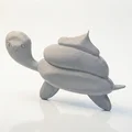 Mô hình Rùa Turdle với thiết kế vỏ xoắn độc đáo - Tượng 3D in ấn - Thumbnail 1